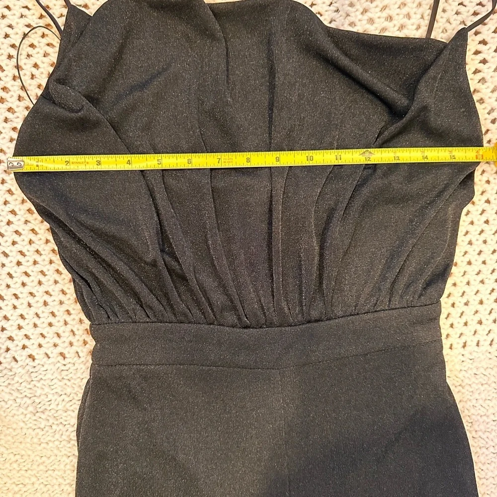 NEW MISHA MOURA JUMPSUIT SIZE 2 Elegant Black